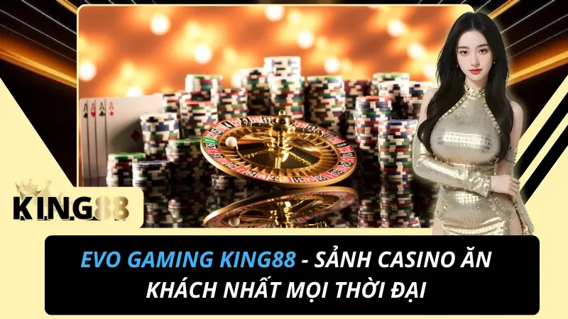EVO Gaming KING88 - Sảnh Casino Ăn Khách Nhất Mọi Thời Đại 2 EVO Gaming