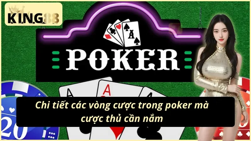 Poker KING88 - Game Bài Giải Trí Số Một Thế Giới Năm 2025 5 Danh sách các vòng cược mà anh em cần biết